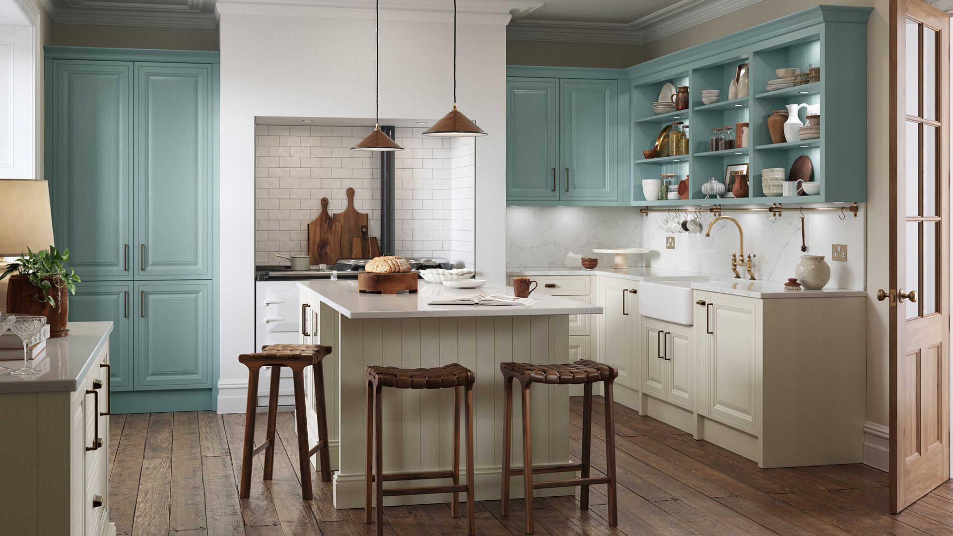 The Jacobsen kitchen — a contemporary handleless design in a light, open-plan space